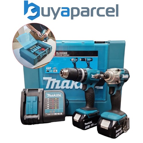 Makita 18v dlx2336s twin - dlx2336s, kit