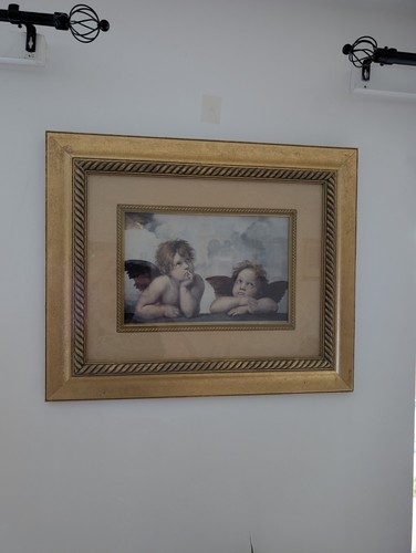 Raphael cherubs framed mounted - cherubs,