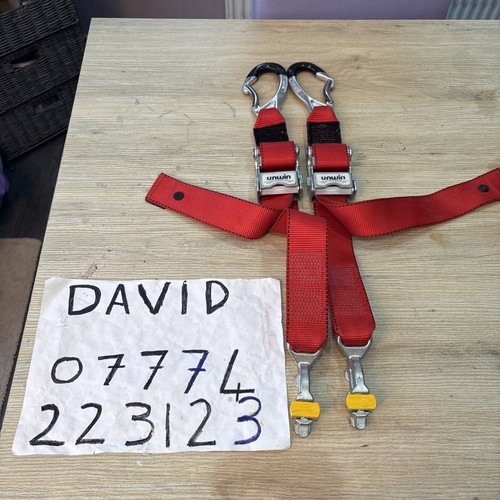 Unwin wheelchair straps
