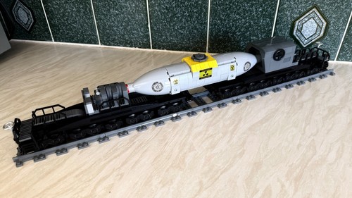 Lego train custom nuclear - lego,