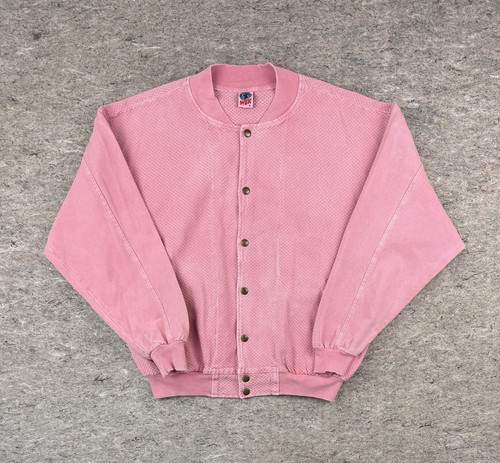 Vintage wek pink cotton bomber - vintage,