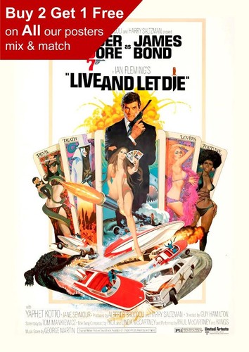 James bond 007 live and - live, let