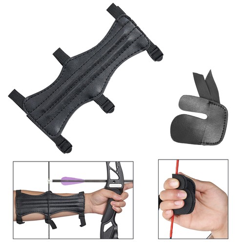 Archery arm guard finger - arm,