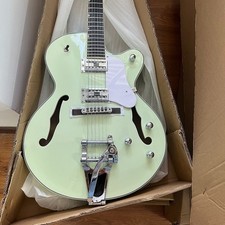 Electromatic Hollow Mint Green Jazz Electric Guitar Chrome Hardware 6 Strings
