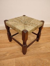 RUSH SEATED FOOTSTOOL, Very