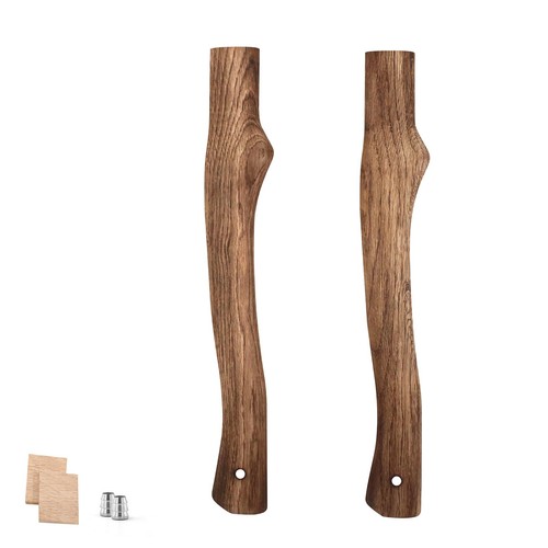 Pack beech wood axe handles - 2,