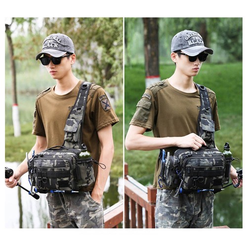 Fishing lure waist bag - waist,