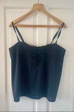 Little Black Cami Top With