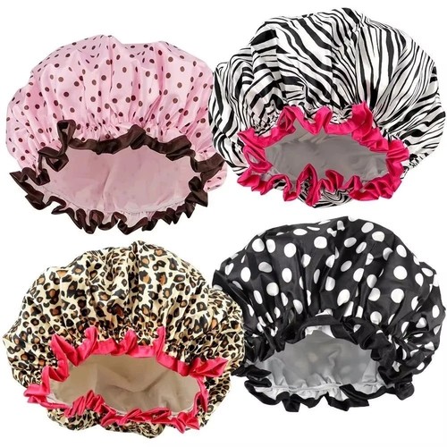 Shower cap women bath hat - hat, hair