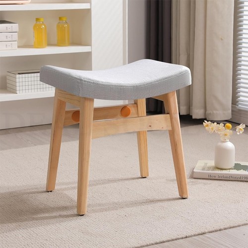 Vanity stool saddle cushion - vanity,