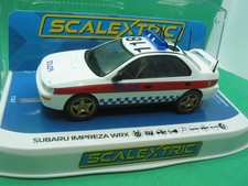 SCALEXTRIC C4429 SUBARU IMPREA WRX POLICE EDITION BNIB