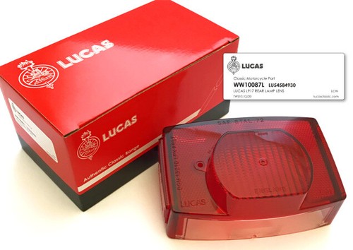 Lucas l917 rear light lens - lucas,