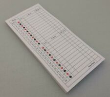 WHIST Scorecards x 2 Pads of 50 sheets