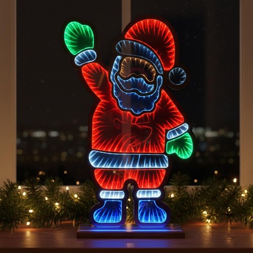 Christmas led infinity - 3d,