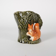 Vintage 1970s English Sylvac Pottery Tree and Squirrel Model 4233