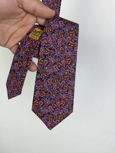 Hermes men silk - silk, tie