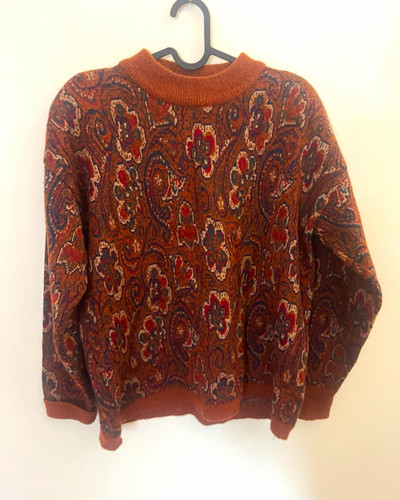 Alexon men brown knit crew - alexon,