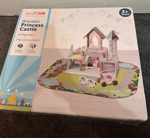Little town wooden toys - little,