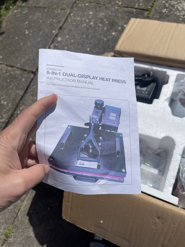 Heat press machine - 8, in