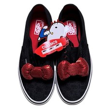 VANS x HELLO KITTY AUTHENTIC (BLACK/BOW) SHOES (MEN 7.5/WOMEN 9) NEW in BOX!