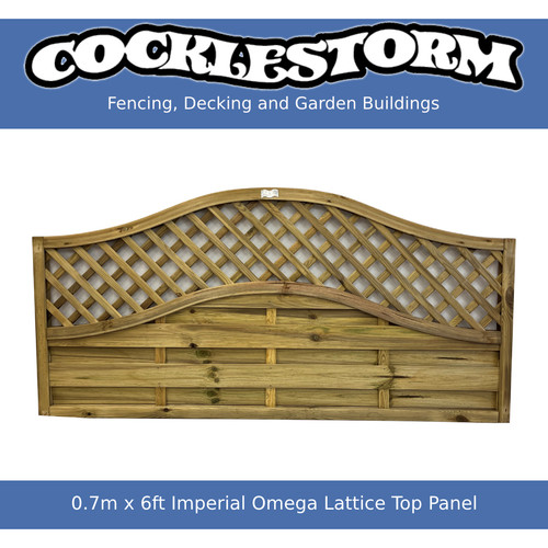 High 6ft wide timber - wide,
