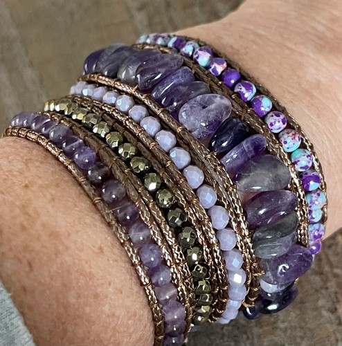 Amethyst agate jasper - agate, &
