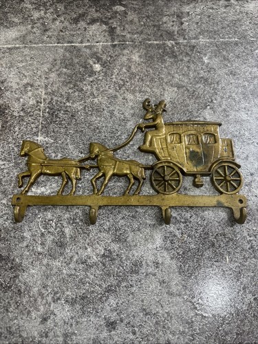 Vintage solid brass horse - vintage, &