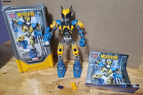 Marvel mega bloks wolverine - marvel,