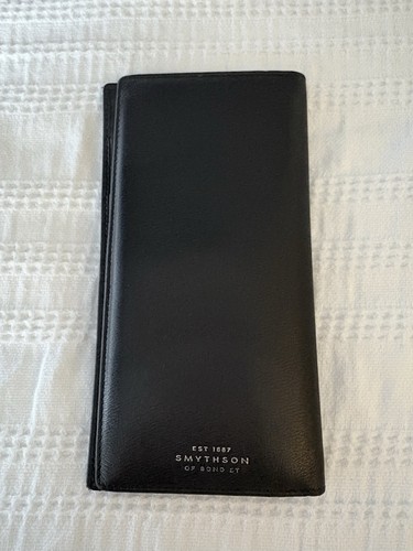 Smythson panama slim - panama, leather