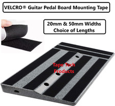 Guitar Pedal Board VELCRO® Mounting Tape Black Hook and Loop Pedalboard