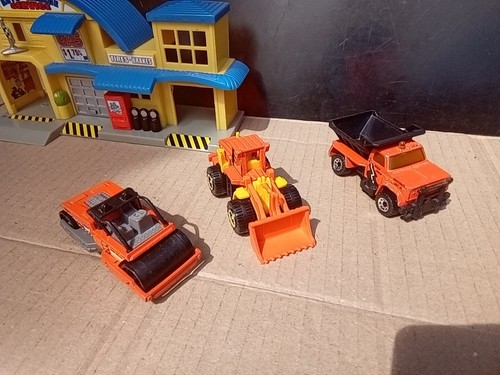 Matchbox road roller highway - matchbox,