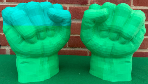 Printed the incredible hulk - printed,