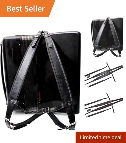Classic black padded leather - black,