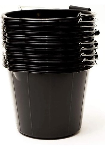 Plastic bucket water heavy - plastic,