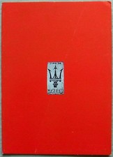 MASERATI Cars Sales Literature