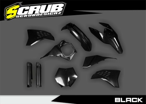 Plastics kit airbox - plastics, black