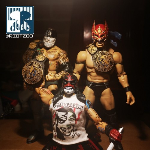 Aew trio figure - aew,