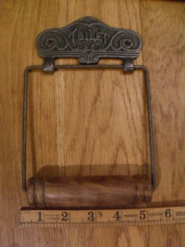 Antique style toilet roll - toilet,