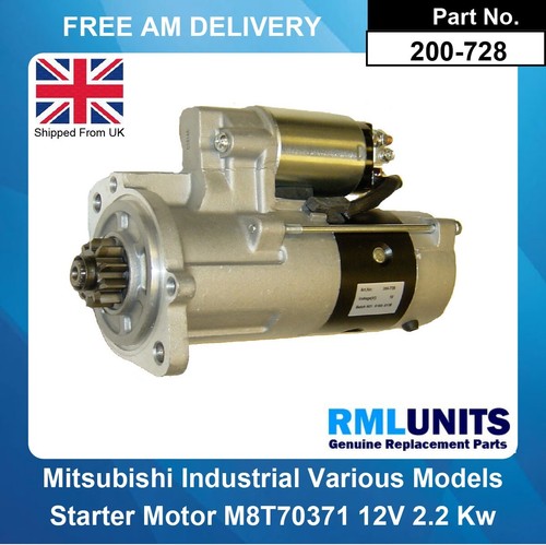 Starter motor for - for, mitsubishi