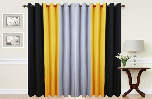 Curtains eyelet ring top lined - curtains,