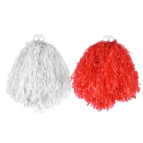 Red and white cheerleader - and,