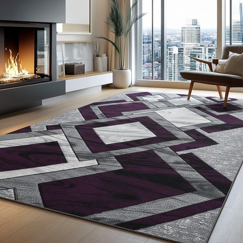 Modern large area rugs living - large,