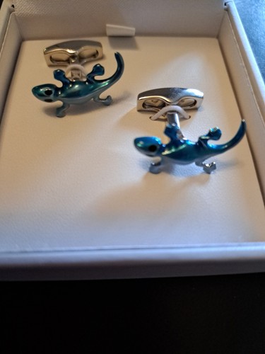 Vintage geko enamel painted - vintage,