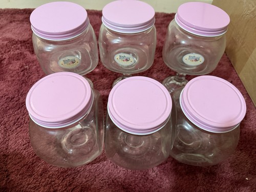 Vintage ribbed clear glass - vintage,
