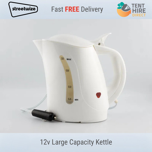 Travel kettle litre 12v - 1l,