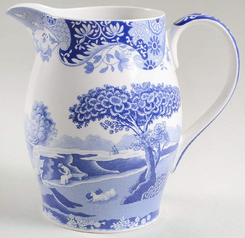 Spode blue italian - italian, large