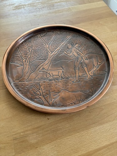 Vintage arts crafts copper - a,