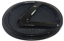 14-17 FITS LEXUS IS250 IS350 EMBLEM FRONT GRILLE PEARL BLACK 2014 2015 2016 2017