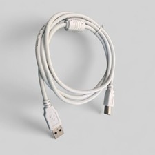 1.5m White USB Cable for HP