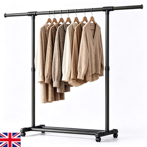Single rod metal garment - metal,